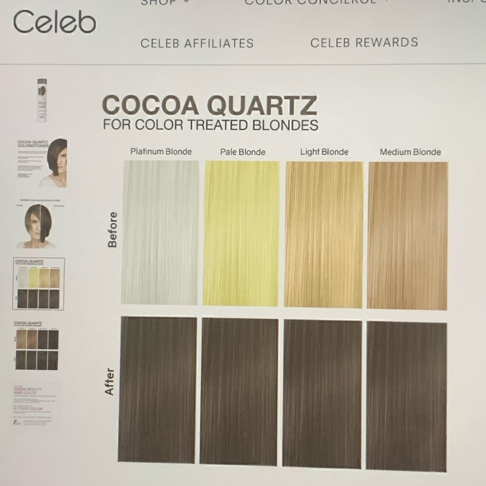 COCOA QUARTZ LIGHT BROWN COLORDITIONER - Picture 6 of 9